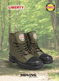 LIBERTY-SAFETY SHOES X-FORESTRY EQUIPMENT-OLIVE GREEN